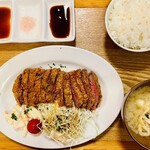 Kicchin Kou - ビーフカツ定食　¥1300