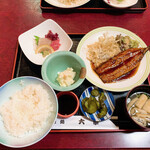 大幸 - 日替わり定食780円秋刀魚の蒲焼
