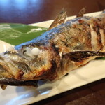 くいしん坊　魚国 - 鰺の塩焼き