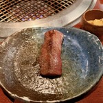 よろにく - 希少部位・塩（上ハラミ）