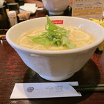 讃岐うどん 今雪 - ひやひやレモンうどん大　900円（税込）　※横からも