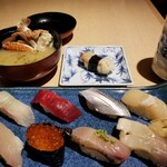 鮨処 銀座福助 - 途中・岬。