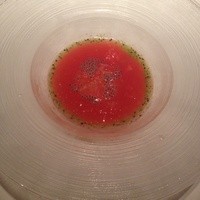 カントニーズ 燕 - デザートはスイカのジュレ♡スイカって美味しいんですね♪