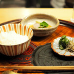 馳創吼龍 - ごま鯛とご飯