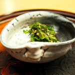 馳創吼龍 - グリーンとホワイトのアスパラ、毛蟹