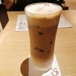 むさしの森珈琲 - アイスカフェラテ