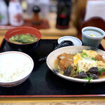 Machikadoya - 鶏かつとじおふくろ煮定食