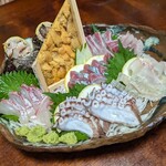 あじわい処　あかぎ - 刺身盛り合わせ