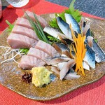 なんか喰ぃ亭 - 追加で鰹＆鰯