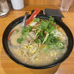 元祖札幌や - 香菜ゴマだれ味噌ラーメン（温）