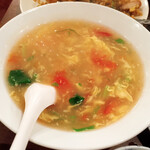 Ichiban Gyouza - トマト野菜スープ