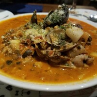 Seafood bar Ermitage 代々木店 - 絶望～オリジナル辛いペスカトーレ　1,848円税込
