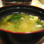 むすび - 味噌汁