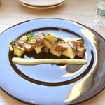 ボン・グゥ 神楽坂 - 鴨と水茄子のサラダ