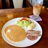 イトー珈琲 - 焼き立てパンケーキプレートセット・２枚(\850)