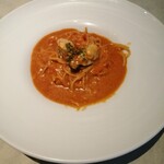 オイスタールーム - ウニクリームパスタ