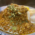 ヌードル＆スパイスカレー 今日の1番 - キーマカレー　2/2