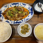 成都 陳麻婆豆腐 - ランチセット(本場四川省の回鍋肉＋ミニ麻婆豆腐)