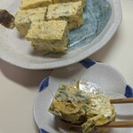 扇屋 - 醤油を垂らして