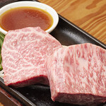 Suteki Taka - 和牛サーロインとランプのダブルステーキ180g、3950円(税別)