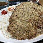 万葉の里　高岡 - 爆盛 巨大ハンバーグランチ 1580円