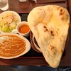 ルンビニ - 【 Aランチ 】  ￥ 830 
（ サラダ・スープ・プレーンナン or ライス
・日替わりカレー  or  キーマカレー ）こちらはキーマカレーをチョイス