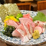 Assorted sashimi of the day