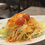 Gaow Thai - 青パパイヤのサラダ
