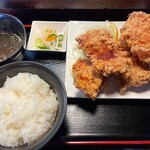 伊呂葉食堂 - 唐揚げ定食