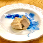 鮨おばな - 珍しい喉黒の肝　嬉しい一皿