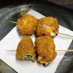 立ち飲み居酒屋 さくら - ササミチーズフライ　梅肉ソース