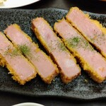 Tachinomi Izakaya Sakura - ハムカツ　厚切り