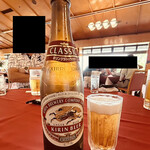 東建塩河カントリー倶楽部 - やはり瓶ビールは必須！