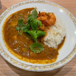 ちぃりんご - きまぐれカレー　海老とアボカドのココナッツカレー　2023.06