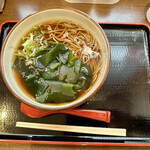 めん六や - ワカメそば¥510