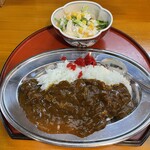 Sachitei - 『牛すじカレー(サラダ付)』