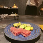 渋谷 鉄板焼き 牛味 - 