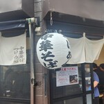 つけめん 玉 - 帰り際11時35分には外待ち8名様ほどありました