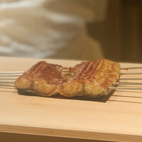白金にし田 - ② 愛知産養鰻の白焼き