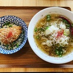 大衆食堂 中華そばとおコメの店 メシケン。 - 