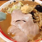 竹本商店☆つけ麺開拓舎 - 焙煎醤油ラーメン