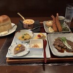 れすとらん 源ちゃん - 源ちゃんのミニ洋食懐石 膳 (特製牛肉のタレ焼き)
