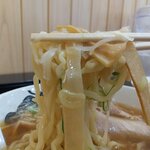 食堂 はせ川 - メンマとネギの食感がナイス