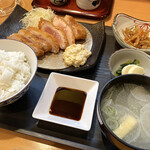 Tomoya - カジキマグロカツ定食(¥800)