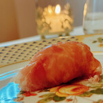 ペレグリーノ - パルマ産　豚肉一本の生ハム　「プロシュート・ディ・パルマ」を使ったバリエーション