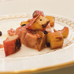 ペレグリーノ - ブルガリア産フォワグラ、ルバーブ