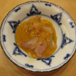 すし家 一柳 - アラ・雲丹・卵黄