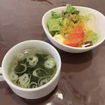 カフェ・ド・セラ - サラダとスープ
