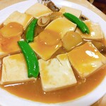 典代婁 - 豆腐のカキソース煮