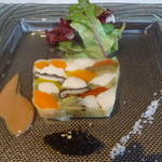 ラ ヴォワール - 2013/8（前菜）鶏胸肉と夏野菜のブレッセ